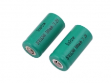 Soshine Li-ion ICR16340  3.2V 500mAh Rechargeable Battery 2-Pack